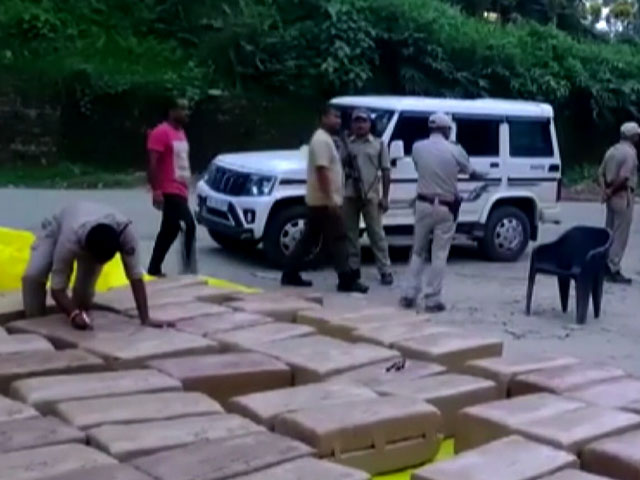 1480 Ganja Seized From A Truck In Assam, Driver Arrested