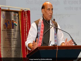"India Peace-Loving, But If...": Defence Minister Rajnath Singh On National Security "India Peace-Loving, But If...": Defence Minister Rajnath Singh On National Security