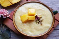 Mango Kheer Recipe | How To Make Mango Kheer Mango Kheer Recipe | How To Make Mango Kheer