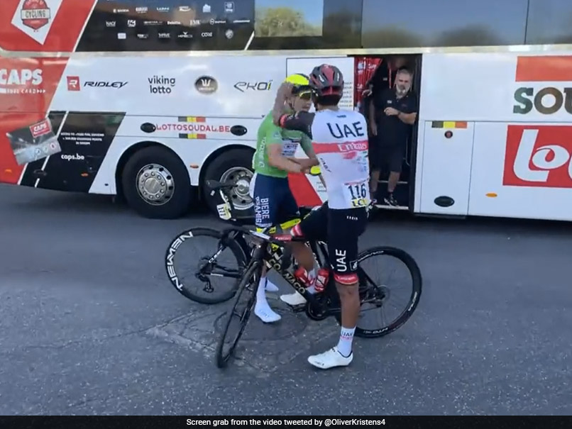 Watch: Colombian Cyclist Disqualified For Punching Rival During Sixth Stage Of Criterium du Dauphine