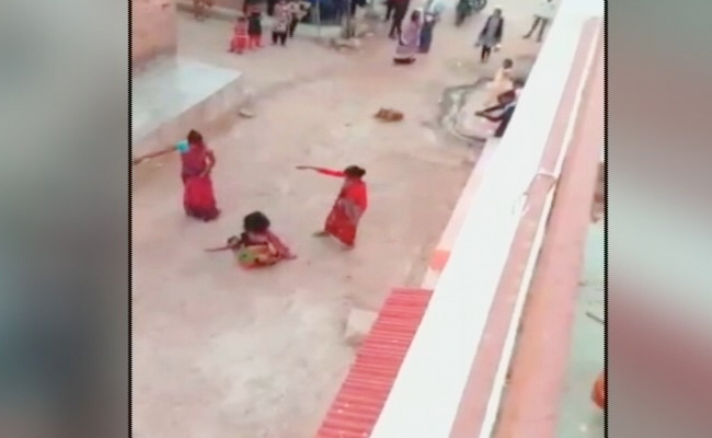 On Camera, UP Woman Beaten By In-Laws For Having Daughters