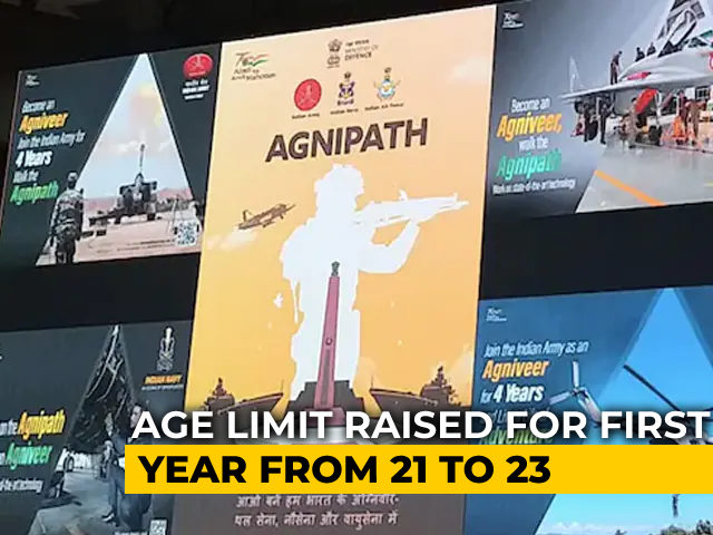 "One-Time" Change To 'Agnipath' Amid Protests, Age Limit Raised To 23