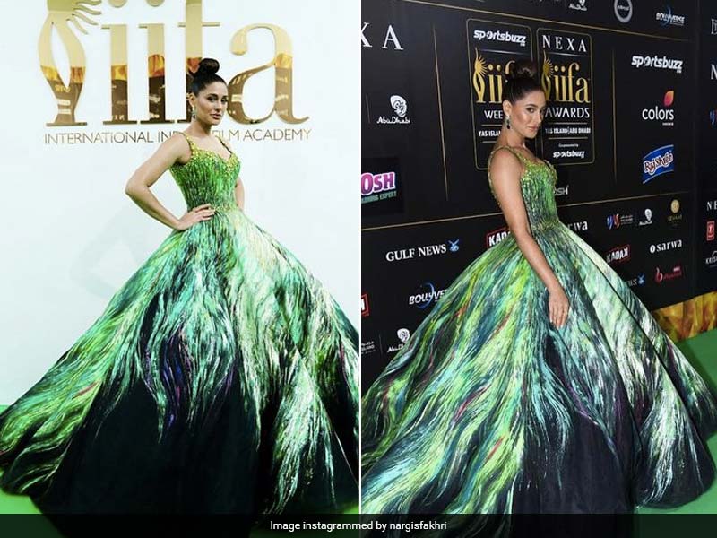 Nargis Fakhri Is Straight Out Of A Fairytale In A Dreamy Green Gown