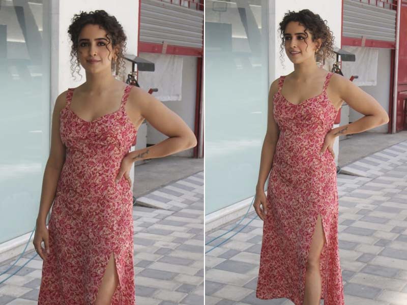 Sanya Malhotra In A Breezy Floral Dress Looks Summer Perfect