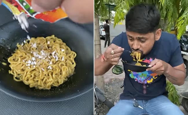 Maggi में Pan Masala मिलाकर बना दी 'पान मसाला वाली मैगी', लोगों ने कहा- 'हद कर दी यार'