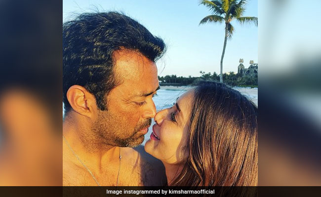 ICYMI: Kim Sharma Wished "Soulmate" Leander Paes On His Birthday Like This