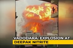 Huge Explosion, Fire At Chemical Company In Gujarat's Vadodara Huge Explosion, Fire At Chemical Company In Gujarat's Vadodara