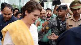 As UP Congress Meets To Revive Party, Priyanka Gandhi Leaves Abruptly