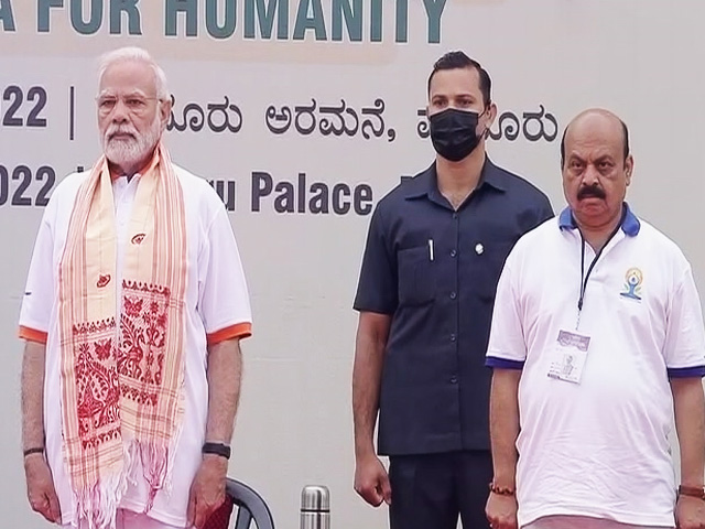 PM Modi Leads Yoga Day Celebrations