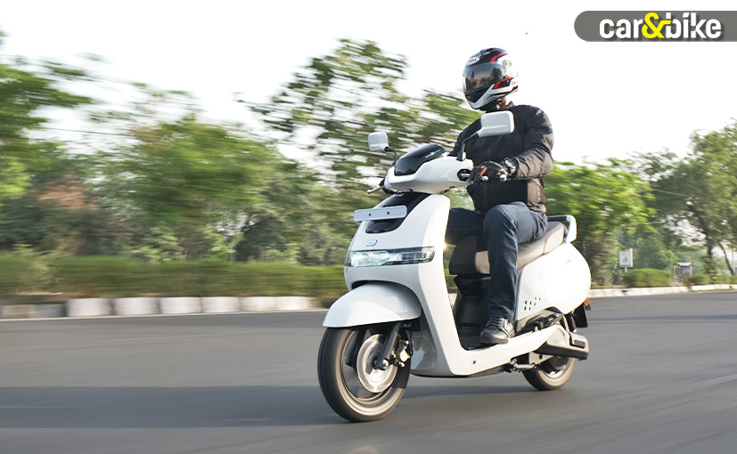 2022 TVS iQube Electric Scooter Review