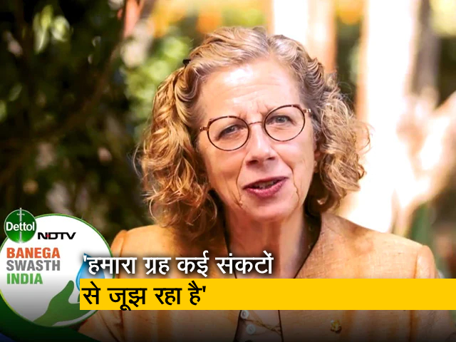 यूएनईपी के इंगर एंडरसन ने कहा- संकट में ग्रह का अर्थ है संकट में लोग