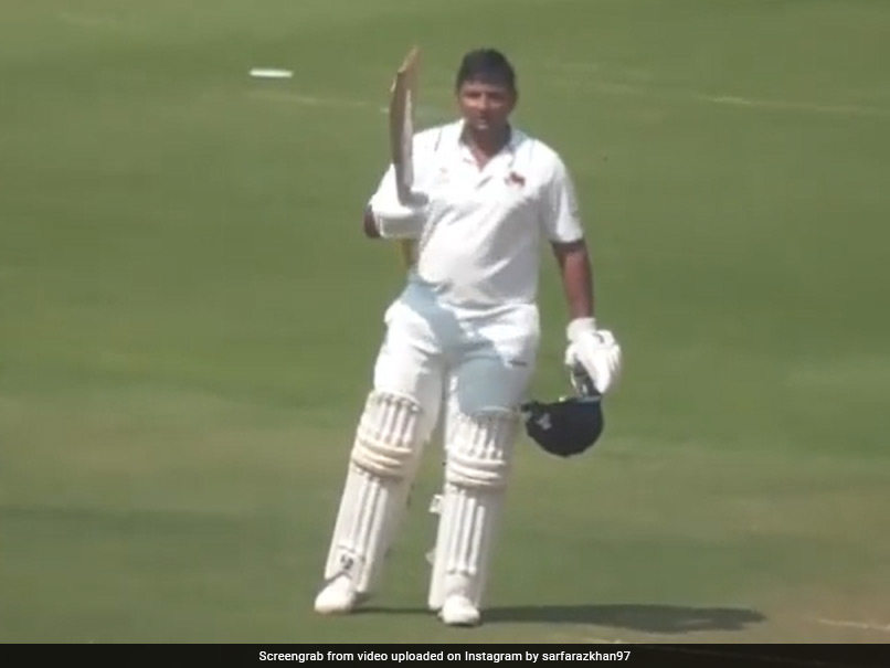 Sarfaraz Khans Run-Scoring Spree In Ranji Trophy Sets Twitter Ablaze