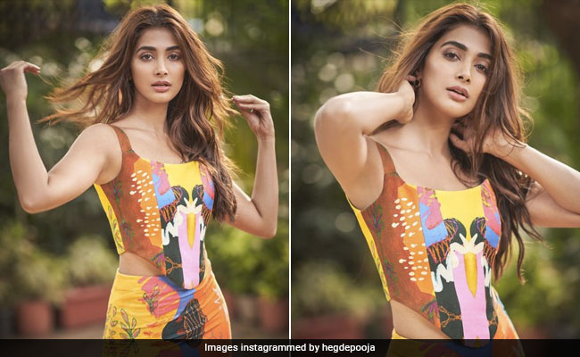 Pooja Hegde's Colourful And Quirky Corset Top And Skirt Is Her Perfect Start To Monsoon Style