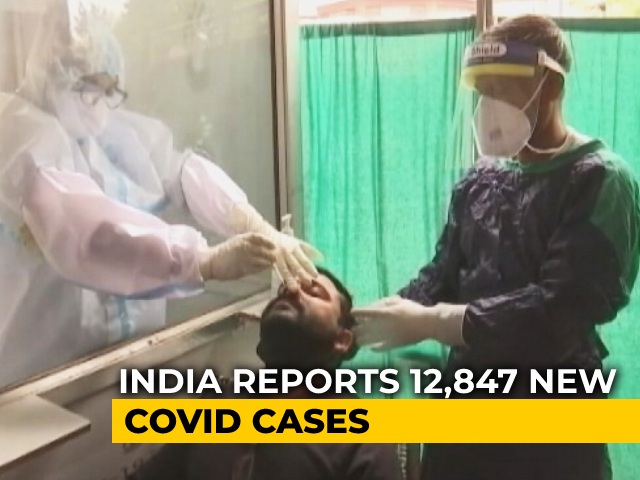 India Logs 12,847 New COVID-19 Cases, 14 Covid Deaths In 24 Hours: Centre