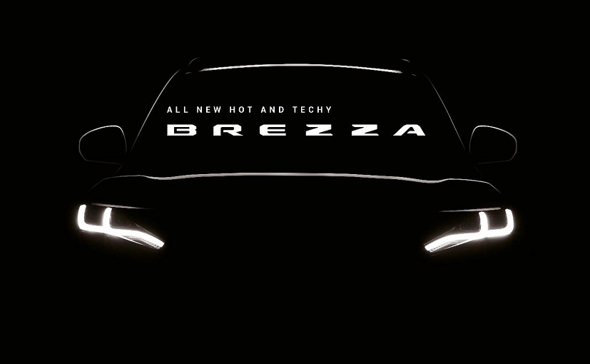 2022 Maruti Suzuki Brezza Subcompact SUV Teased; Bookings Begin At Rs. 11,000