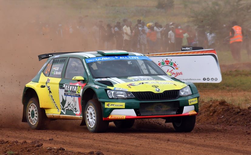 WRC: India's Gaurav Gill Sets Fastest Time In WRC2 Grid In Safari Kenya Rally