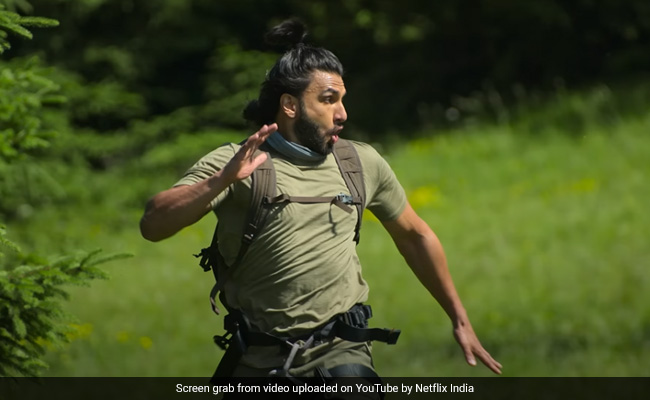 <i>Ranveer Vs Wild With Bear Grylls</i> Trailer: How Far Will The Actor Go To Find Deepika Padukone A Rare Flower?