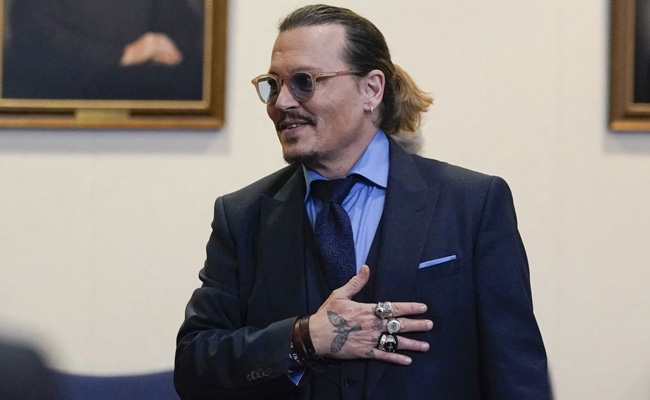 Watch: Johnny Depp Spotted In UK Pub Minutes Before Winning Defamation Trial Against Amber Heard