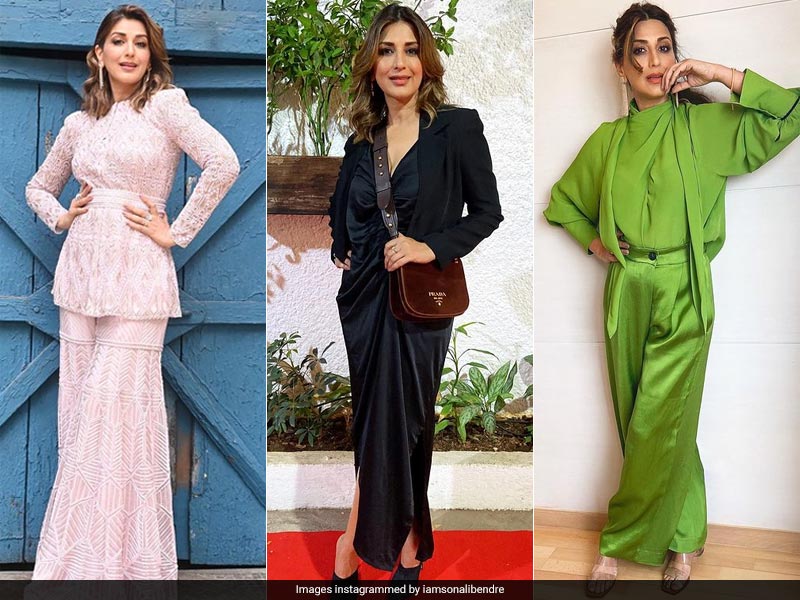 3 Times Sonali Bendre Gave Us Major Fashion Goals In Chic Monochromes