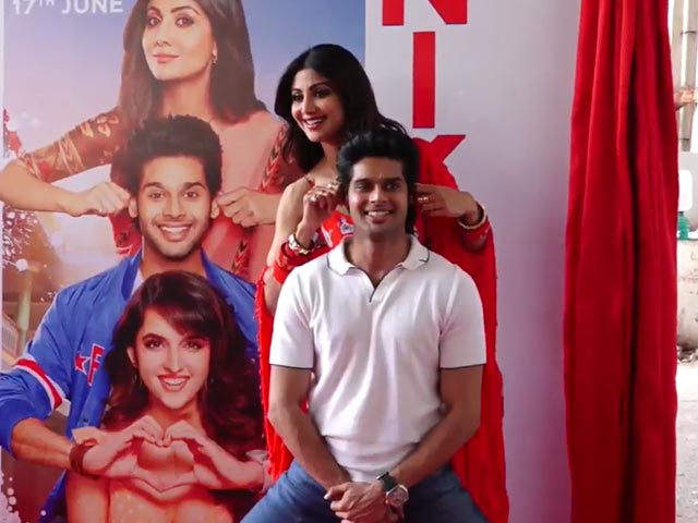 Shilpa Shetty And Abhimanyu Dassani Unveil The Poster Of Nikamma