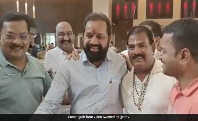 Another Shiv Sena MLA, Dilip Lande, Joins Rebel Eknath Shinde In Assam