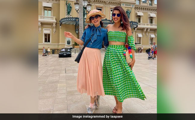 After Cannes, Taapsee Pannu And Sister Shagun Unpacked Their Suitcases At This Destination