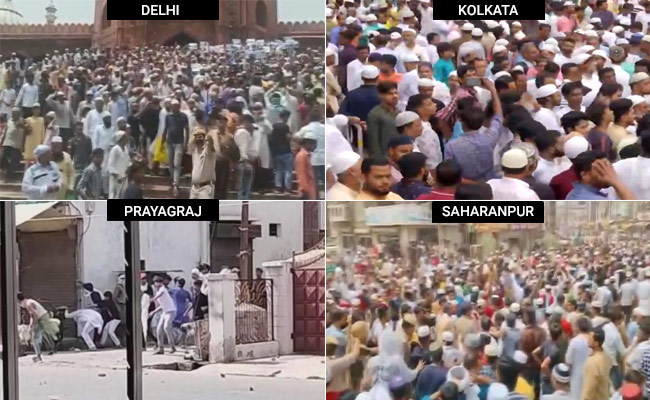 पैगंबर टिप्पणी विवाद को लेकर कई शहरों में बड़े पैमाने पर विरोध-प्रदर्शन; 10 बड़ी बातें
