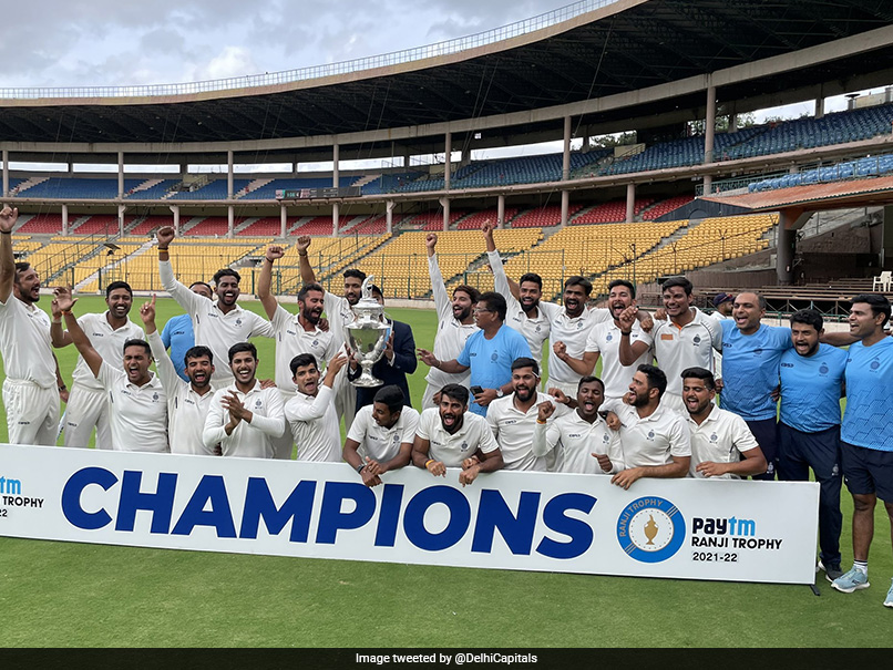 Watch: Bengaluru Crowd Chants "RCB, RCB" After Rajat Patidar Hits Winning Runs For Madhya Pradesh In Ranji Trophy Final