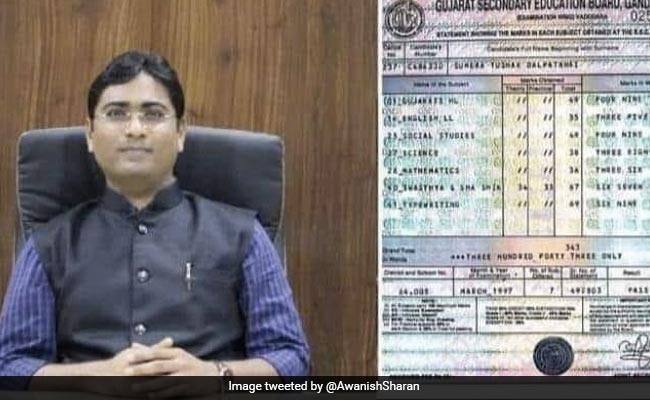35 In English, 36 In Maths: Class 10 Marksheet Of Bureaucrat Goes Viral