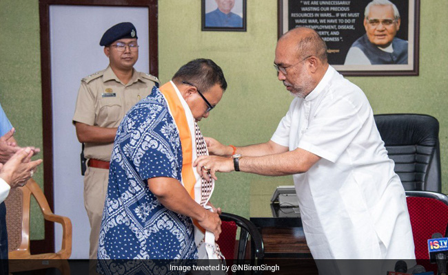 Manipur Insurgent Leader Surrenders. "Encouraging," Says Chief Minister.