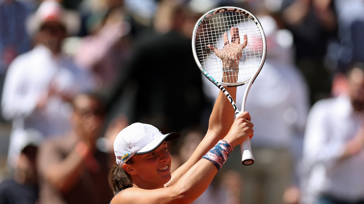 French Open: World No 1 Iga Swiatek Enters Semis With 33rd Successive Win | Tennis News