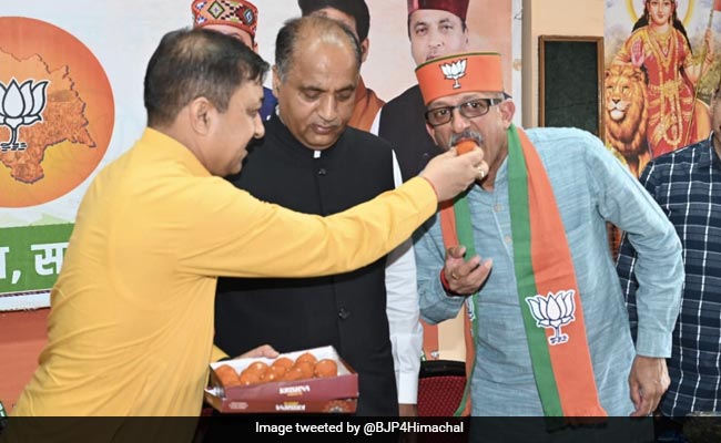 Two Independent MLAs Join BJP In Himachal Pradesh