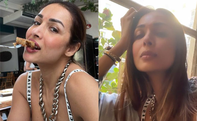 Malaika Arora Aces French Girl Style In A Rs 78K White Christian Dior Bralette In Paris