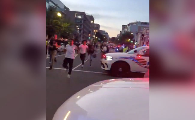 Video: Gunshots, Panic On Washington DC Street, People Run For Cover