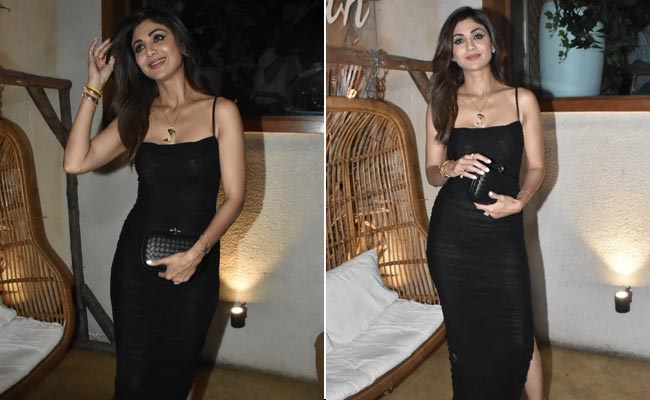 Shilpa Shetty's Black Dress Proves Yet Again That Less Is Always More
