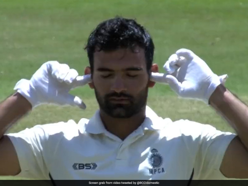 Ranji Trophy Final: एमपी के बल्लेबाज ने शतक जड़कर KL Rahul की तरह मनाया जश्न - Video