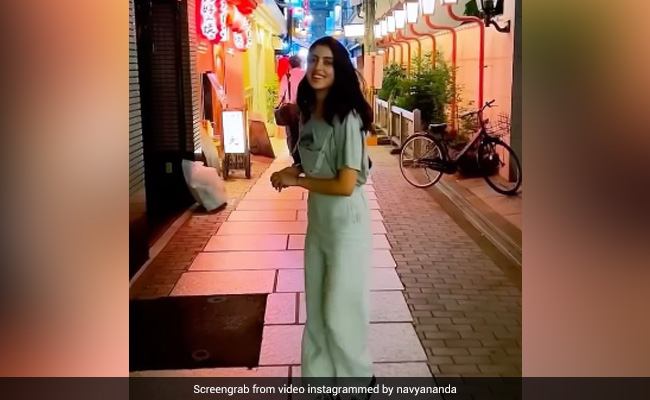 Holidaying In Japan, Navya Naveli Nanda Found A "Hidden Alley." See Her Post
