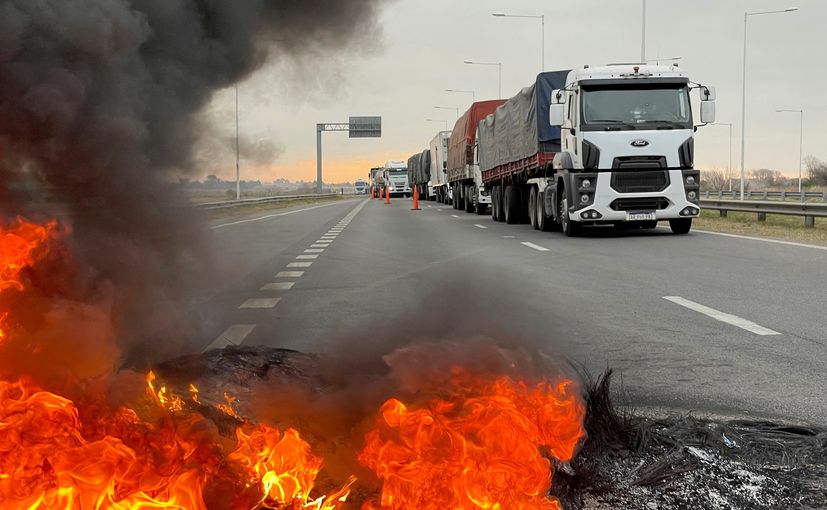 Argentine Truck Protest Enters Third Day, Grain Ports Operational