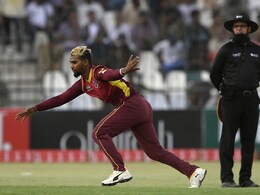 Watch: West Indies Captain Nicholas Pooran Clean Bowls Fakhar Zaman To Pick First International Wicket