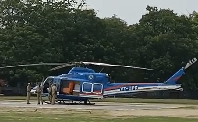 Yogi Adityanath's Helicopter Makes Emergency Landing After Bird Hit