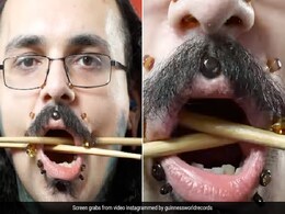 चेहरे पर कर डाले इतने सारे छेद कि Guinness World Records में दर्ज हो गया नाम चेहरे पर कर डाले इतने सारे छेद कि Guinness World Records में दर्ज हो गया नाम