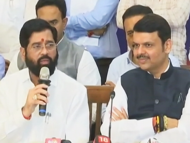 "Devendra Fadnavis Showed A Big Heart, I Thank Him," Says Eknath Shinde