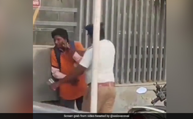 On Camera, Tamil Nadu Traffic Cop Slaps Food Delivery Agent, Transferred
