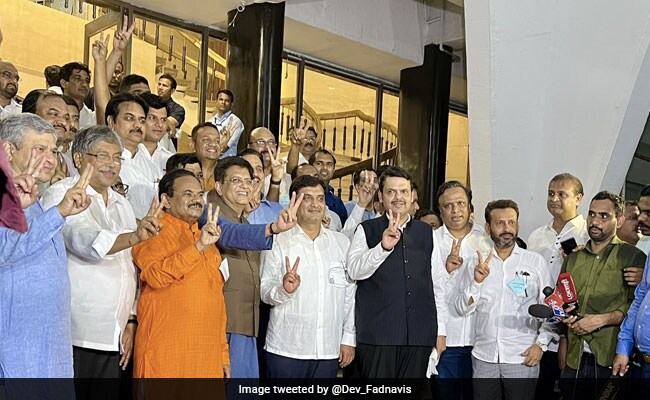 BJP's Late Night Wins In Haryana, Maharashtra In Rajya Sabha Race BJP's Late Night Wins In Haryana, Maharashtra In Rajya Sabha Race