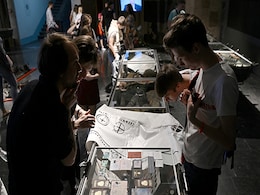"You See And Touch The War With Fingers": Ukraine War Shown In Museum "You See And Touch The War With Fingers": Ukraine War Shown In Museum