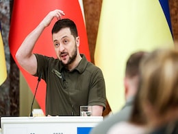 "Strength Is In The Absence Of Fear": Ukraine's Zelensky Quotes Mahatma Gandhi "Strength Is In The Absence Of Fear": Ukraine's Zelensky Quotes Mahatma Gandhi