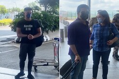 Sachin Tendulkar, Son Arjun Spotted Outside Mumbai Airport Sachin Tendulkar, Son Arjun Spotted Outside Mumbai Airport