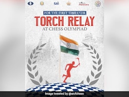 Historic Chess Olympiad Torch Relay Set To Travel To 75 Cities Across India Historic Chess Olympiad Torch Relay Set To Travel To 75 Cities Across India