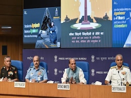 'अग्निवीरों' के लिए सरकार की नई घोषणा, रक्षा मंत्रालय में नौकरी के लिए मिलेगा 10% आरक्षण; राजनाथ सिंह ने दी मंजूरी 'अग्निवीरों' के लिए सरकार की नई घोषणा, रक्षा मंत्रालय में नौकरी के लिए मिलेगा 10% आरक्षण; राजनाथ सिंह ने दी मंजूरी