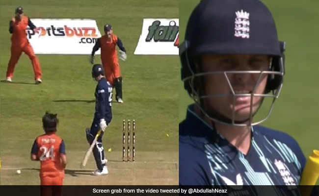 अपने 'भाई' की गेंद पर बोल्ड होते ही जेसन रॉय रह गए हैरान, लेकिन मुस्कुराते हुए लौटे पवेलियन- Video